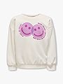 Kids Only Leonora Life Long Sleeve O-Neck Print Tofu Smile