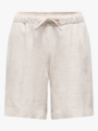 Kids Only Siesta Pull-Up Linen Blend Shorts Moonbeam