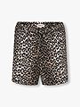 Kids Only Sandra Printed Shorts Pant Black Leo