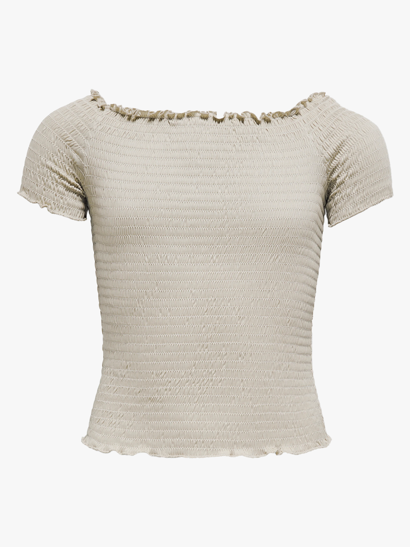 Kids Only Boa Ann Short Sleeve Smock Top Junior Pumice Stone