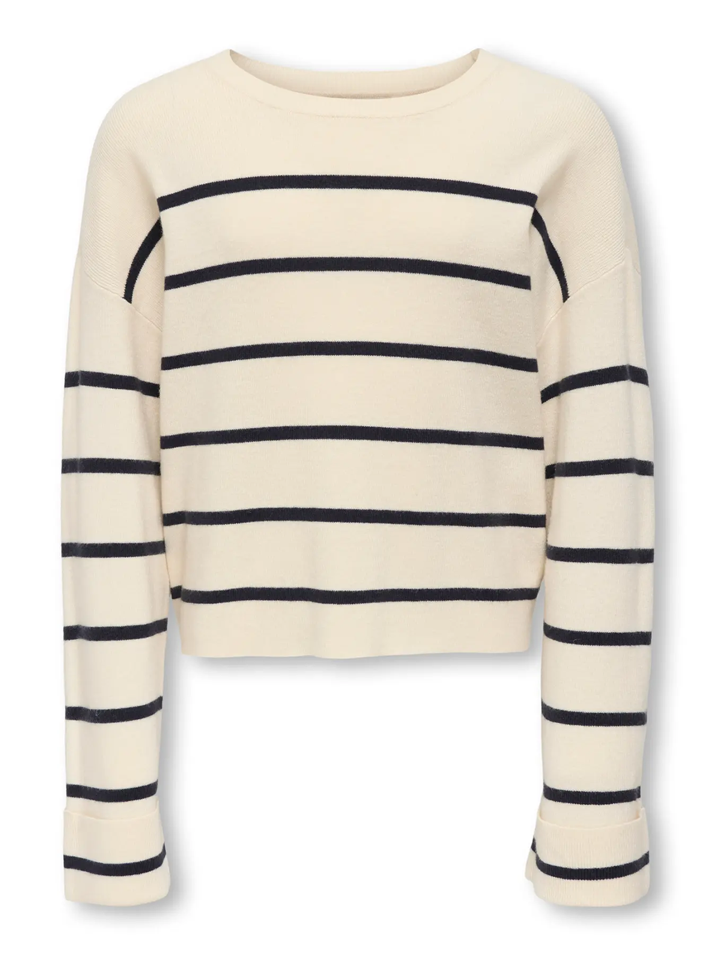 Kids Only Amy Life Long Sleeve O-Neck Knit Birch / Night Sky