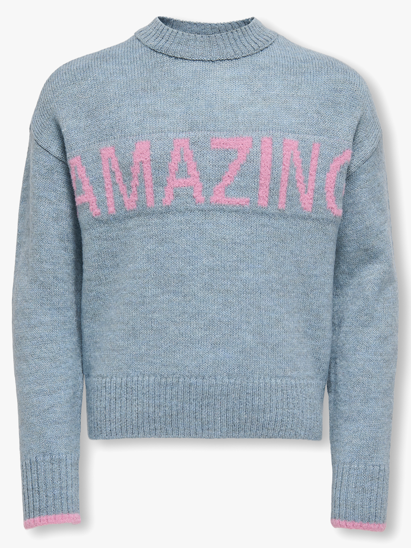 Kids Only Amour Long Sleeve Oneck Pullover Knit Arona
