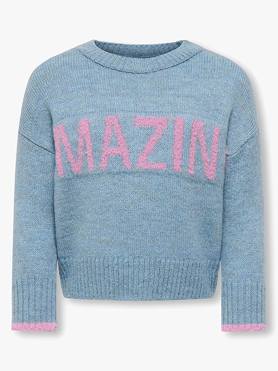 Kids Only Amour Long Sleeve Oneck Pullover Knit Arona