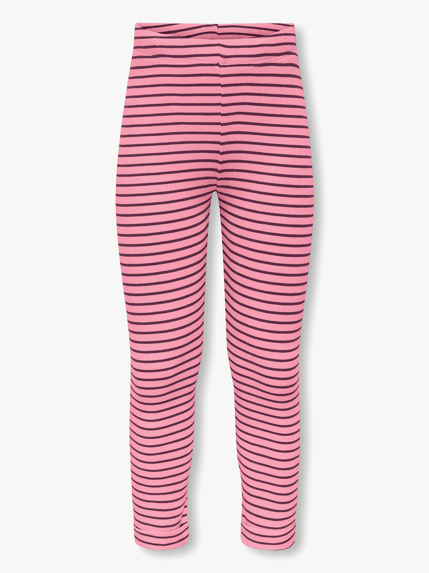 Kids Only Maude Stripe Basic Legging Sea Pink