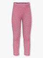 Kids Only Maude Stripe Basic Legging Sea Pink