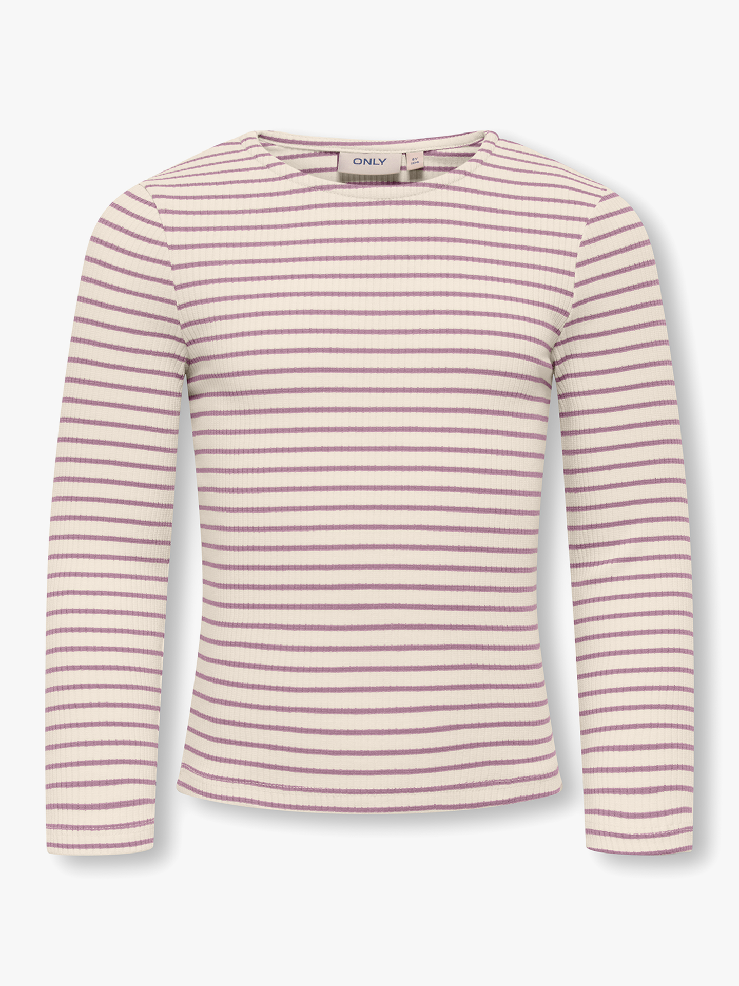 Kids Only Maude Stripe Long Sleeve O-Neck Top Junior Birch