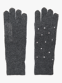 Kids Only Chyna Life Knit Soft Gloves Dark Grey Melange