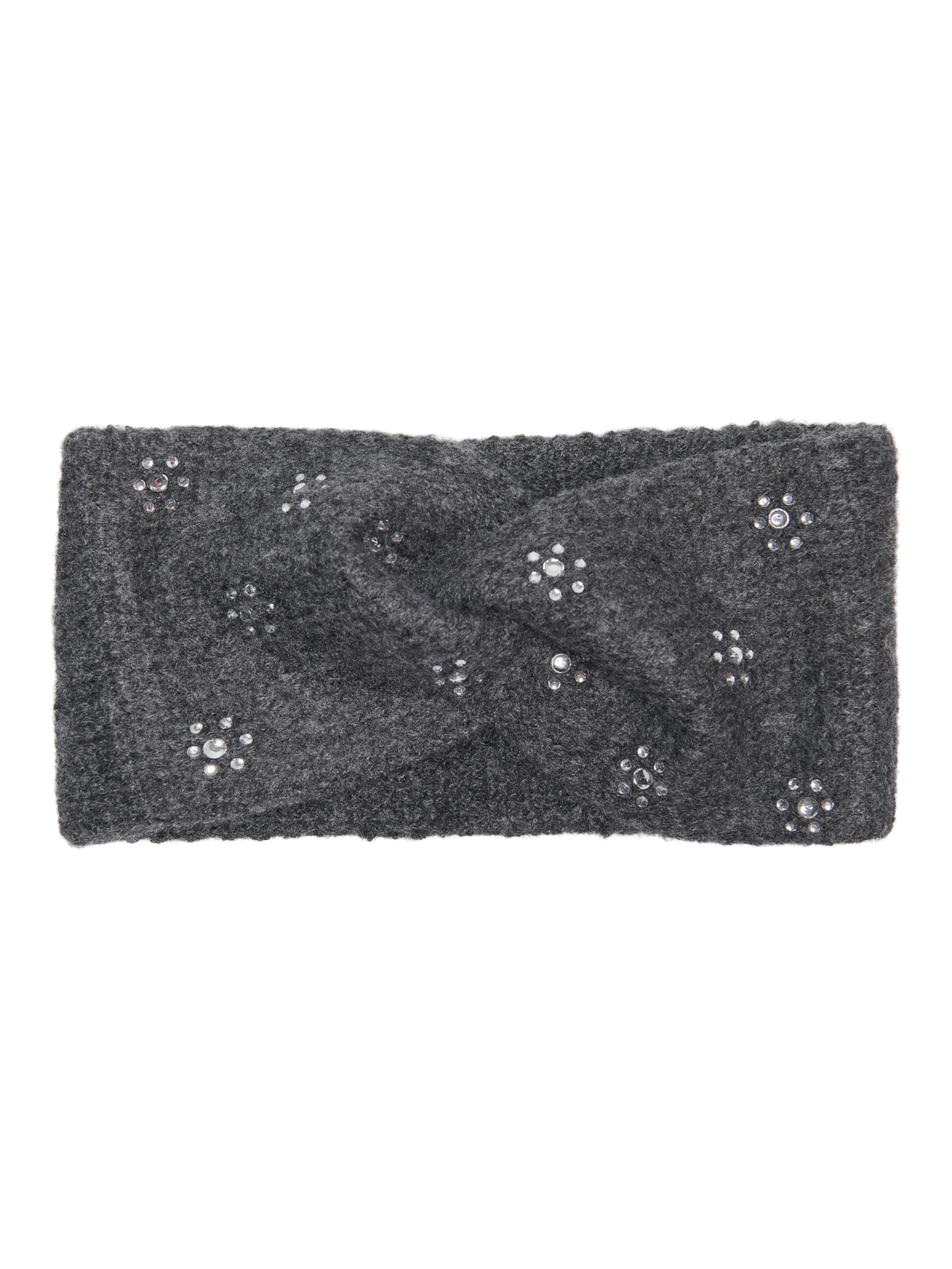 Kids Only Chyna Life Knit Soft Headband Dark Grey Melange
