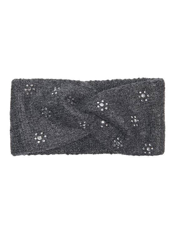 Kids Only Chyna Life Knit Soft Headband Dark Grey Melange