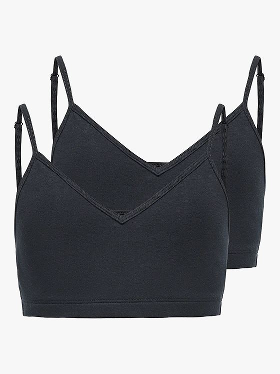 Kids Only Lola 2-Pack Padded Top Black