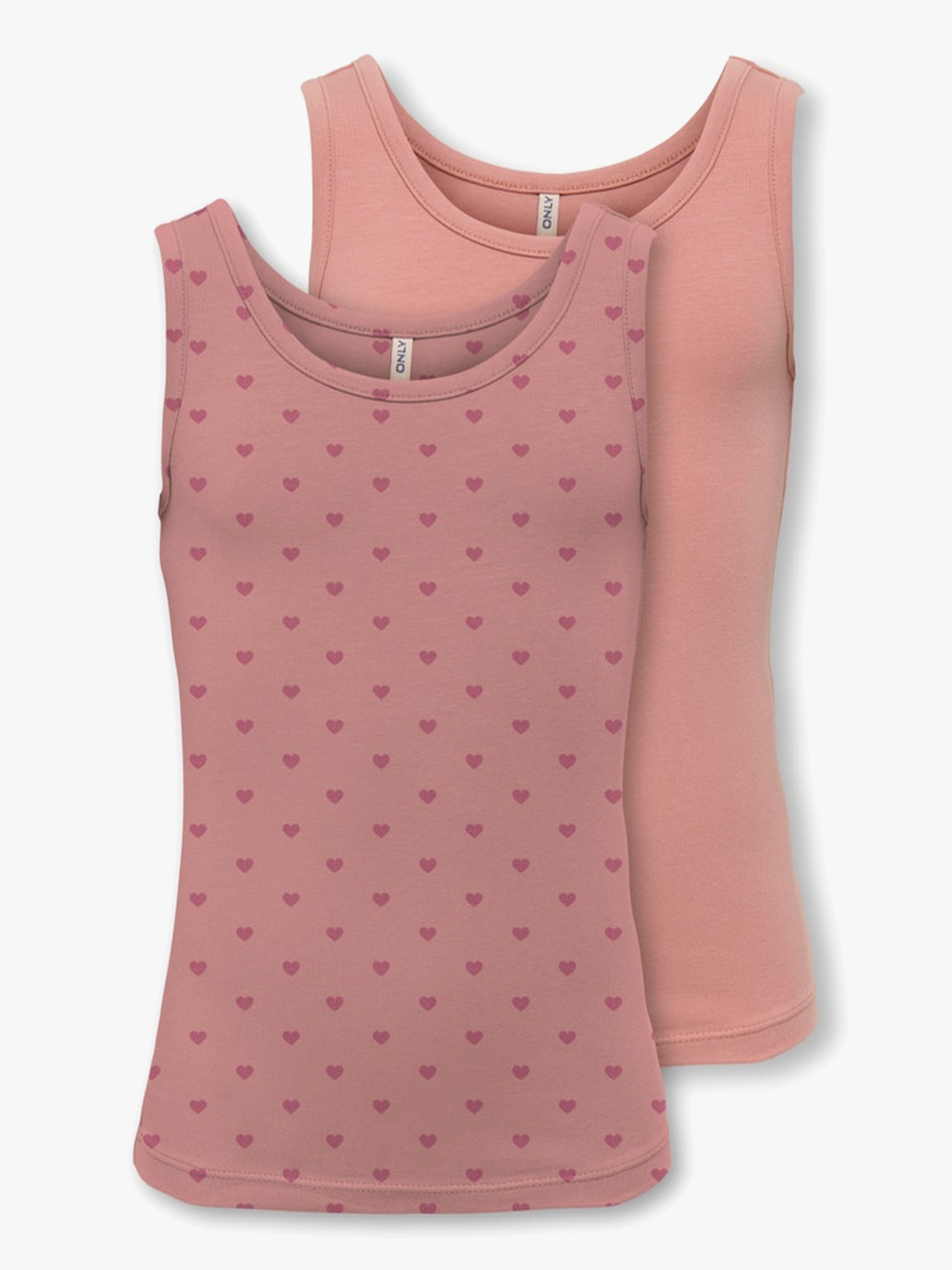 Kids Only Lola 2-P Sleeveless Tank Top Junior Ash Rose