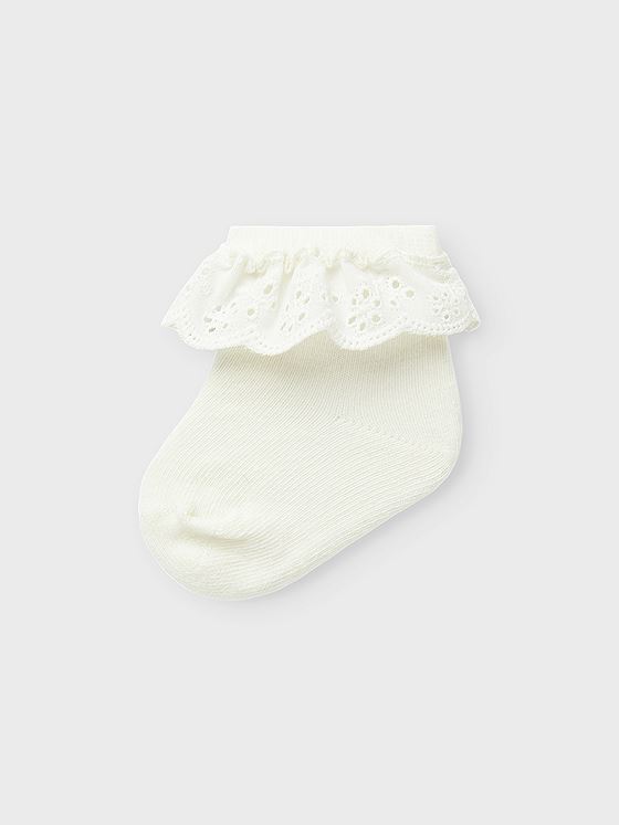 Lil- Atelier Dertrud Sock Coconut Milk