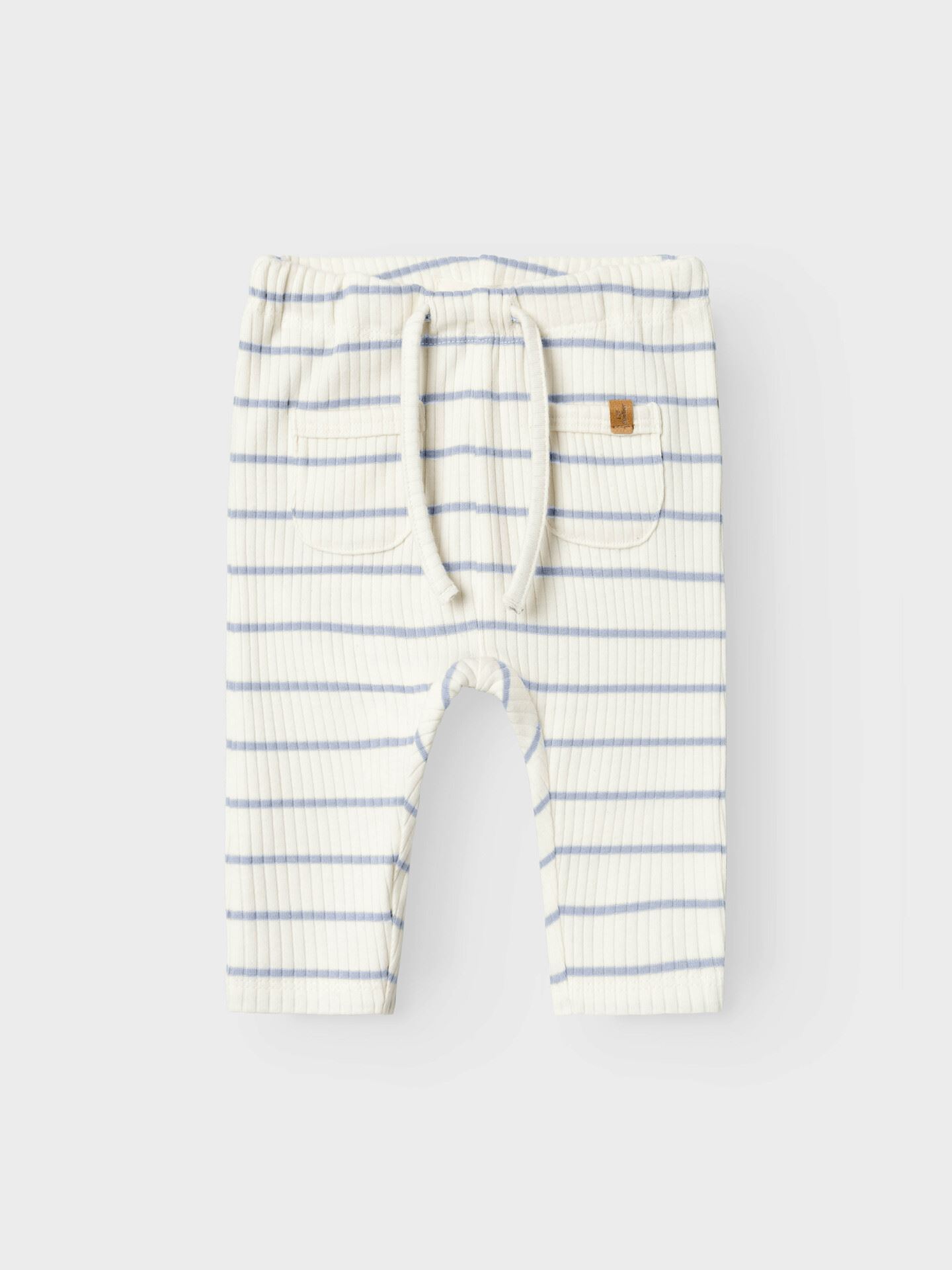 Lil- Atelier Kail Reg Pant Coconut Milk / Zen Blue