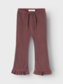 Lil- Atelier Thoro Har Bootcut Pant Rose Brown