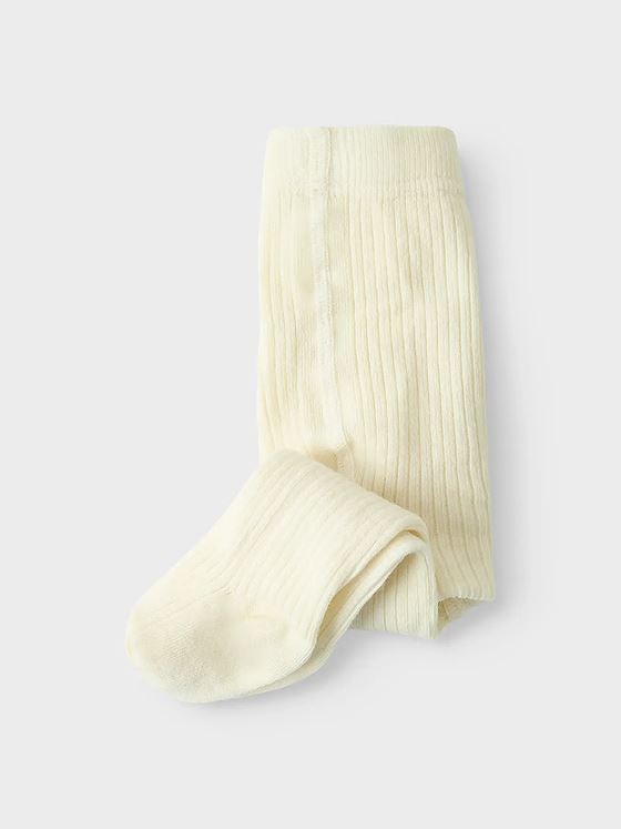 Lil- Atelier Rakel Nil Wool/Polyester Pantyhose Turtledove MELANGE