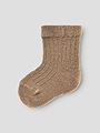 Lil- Atelier Rakel Nil Sock Wo/Po Tigers Eye MELANGE