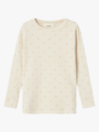 Lil- Atelier Gago Long Sleeve Slim Top Turtledove