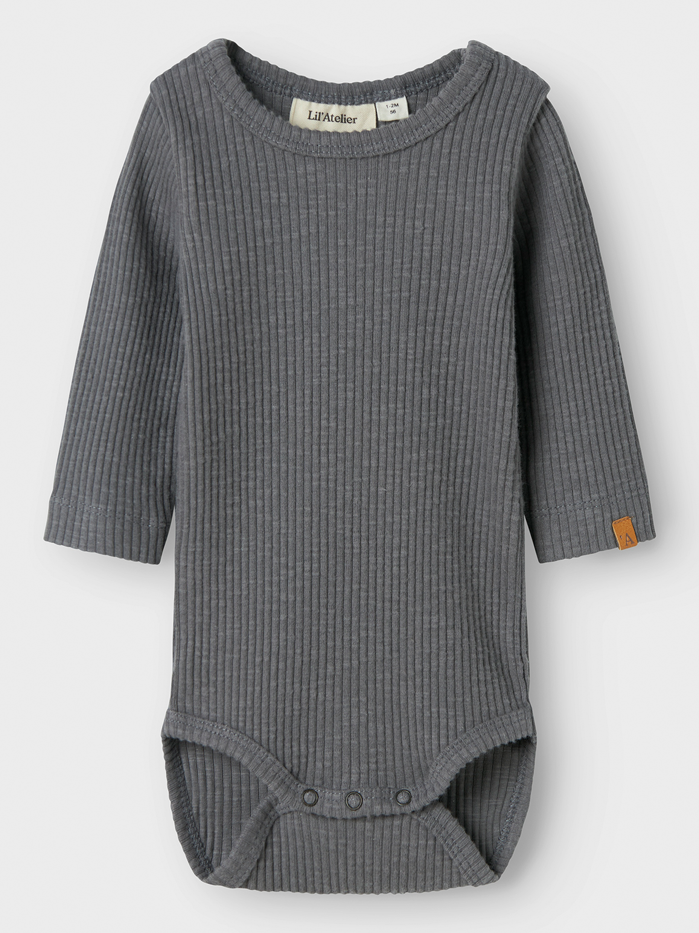 Lil- Atelier Rajo Mab Long Sleeve Slim Body Poppy Seed