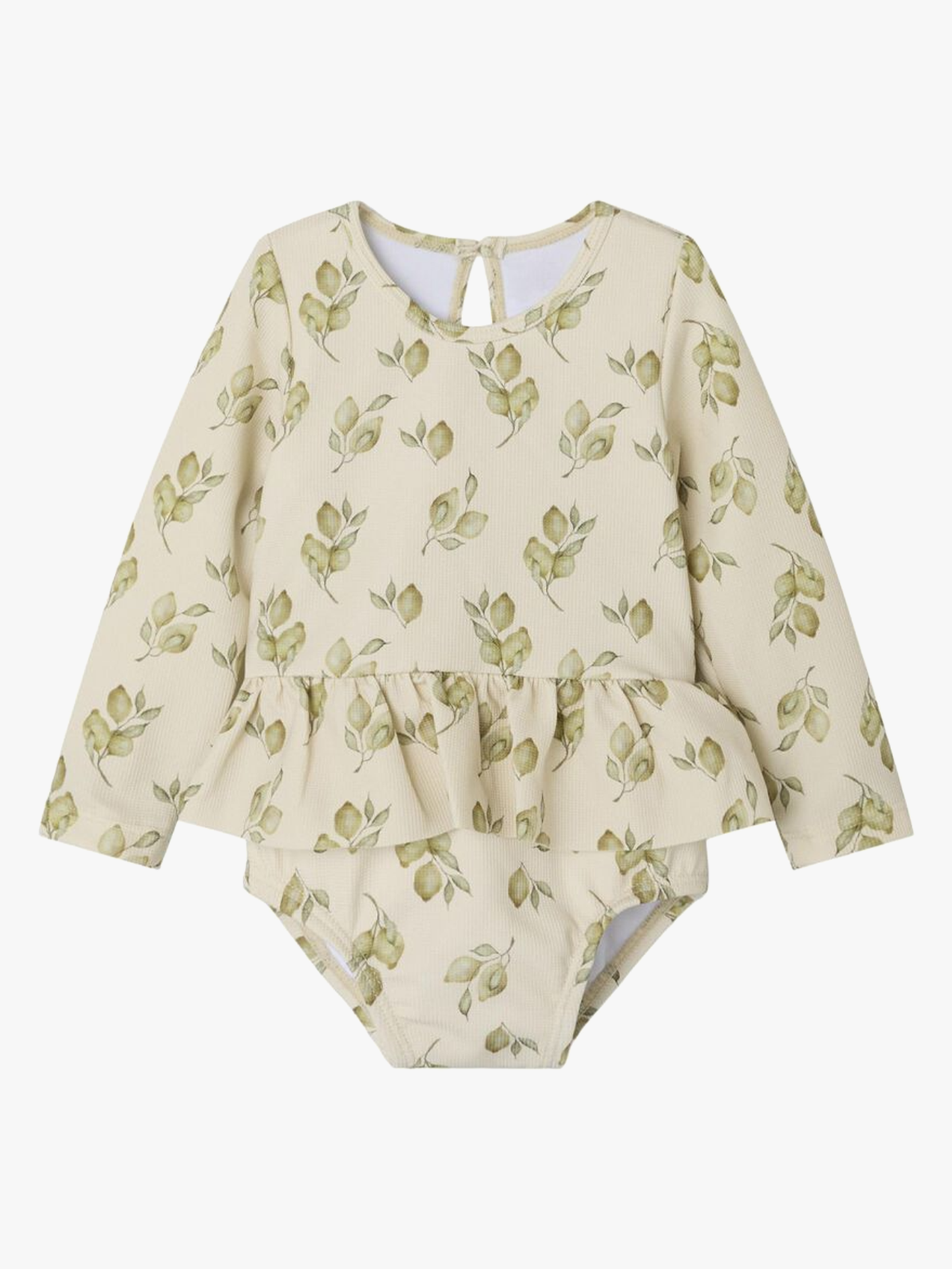 Lil- Atelier Floria Long Sleeve Swimsuit Turtledove