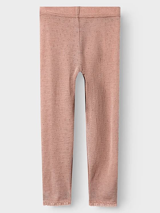 Lil- Atelier Noel Nab Wool Slim Legging Roebuck