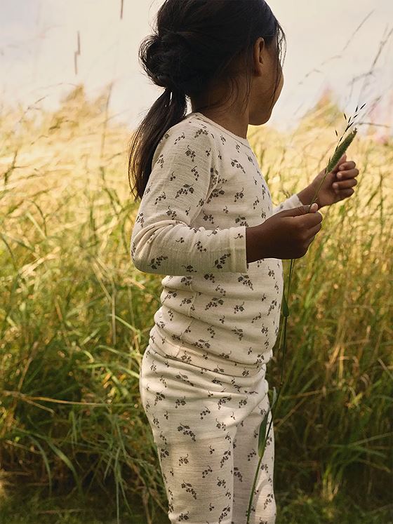 Lil- Atelier Noel Nia Wool Slim Legging Morganite BERRY