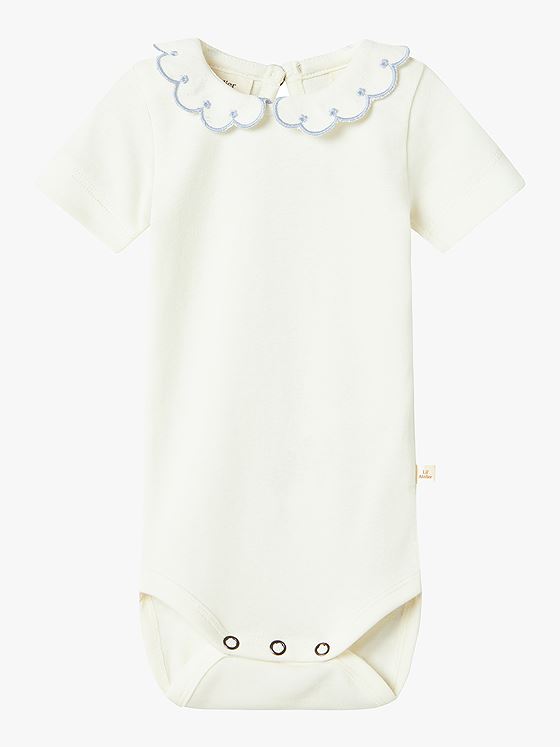 Lil- Atelier Fundo Short Sleeve Slim Body Coconut Milk