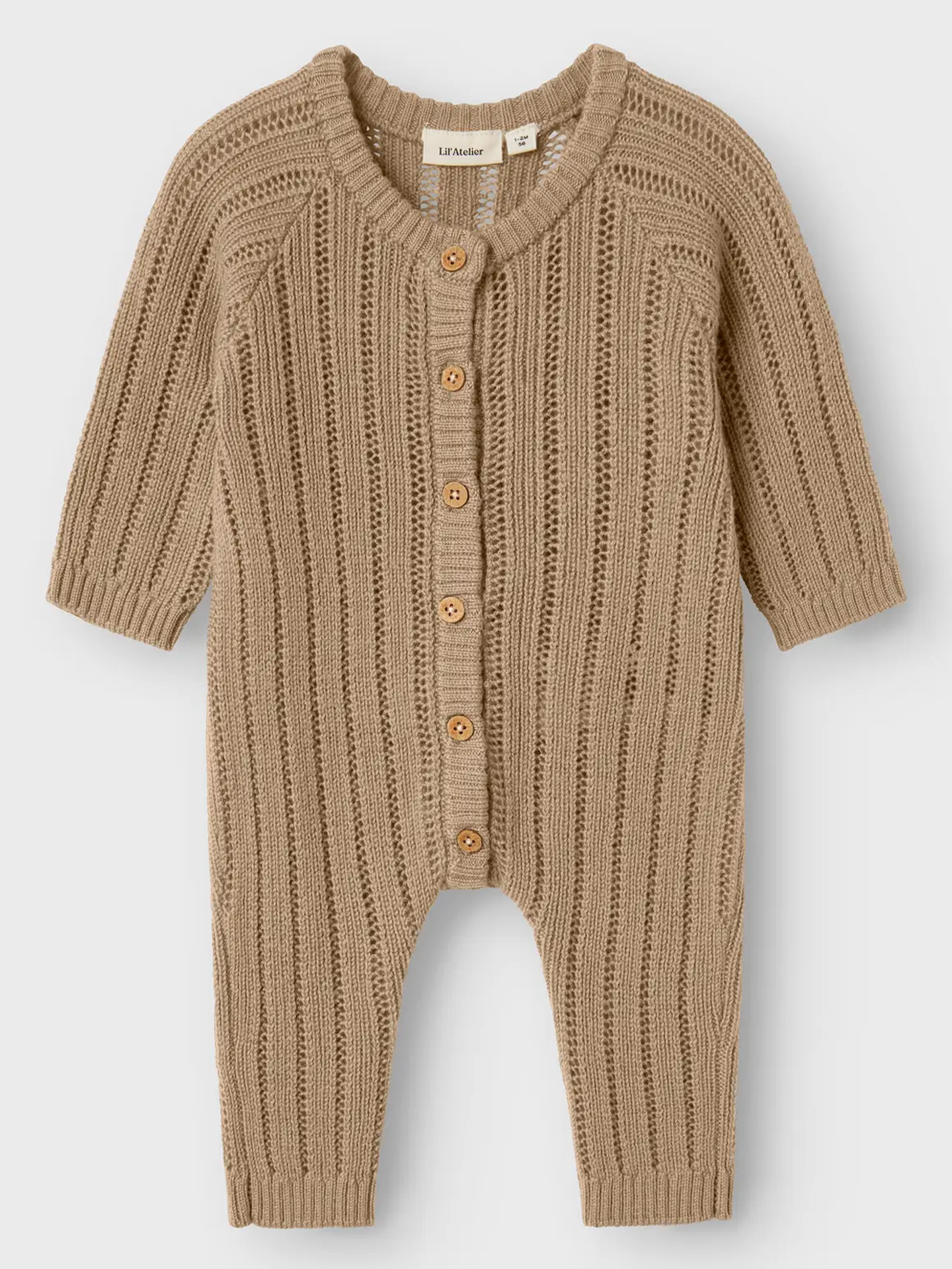 Lil- Atelier Nomo Knit Suit Tigers Eye