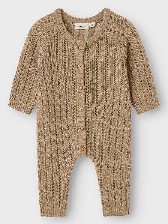 Lil- Atelier Nomo Knit Suit Tigers Eye