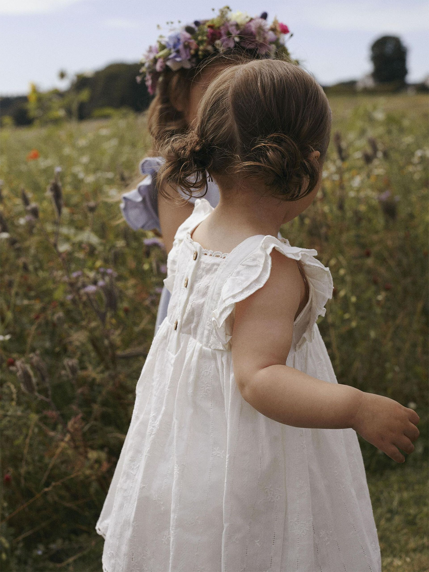 Lil- Atelier Fiola Sl Dress Coconut Milk