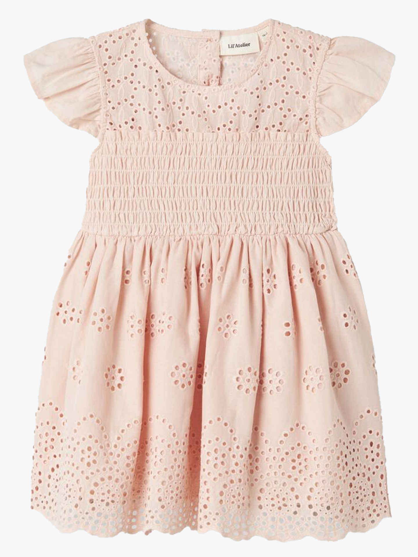 Lil- Atelier Jedi Capsl Loose Dress Peach Blush