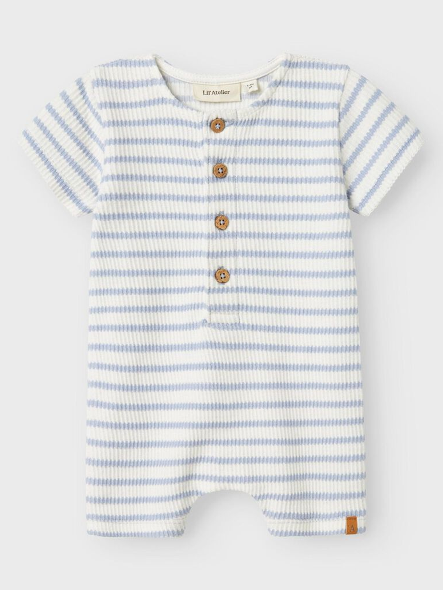 Lil- Atelier Tadeo Short Sleeve Loose Suit Zen Blue