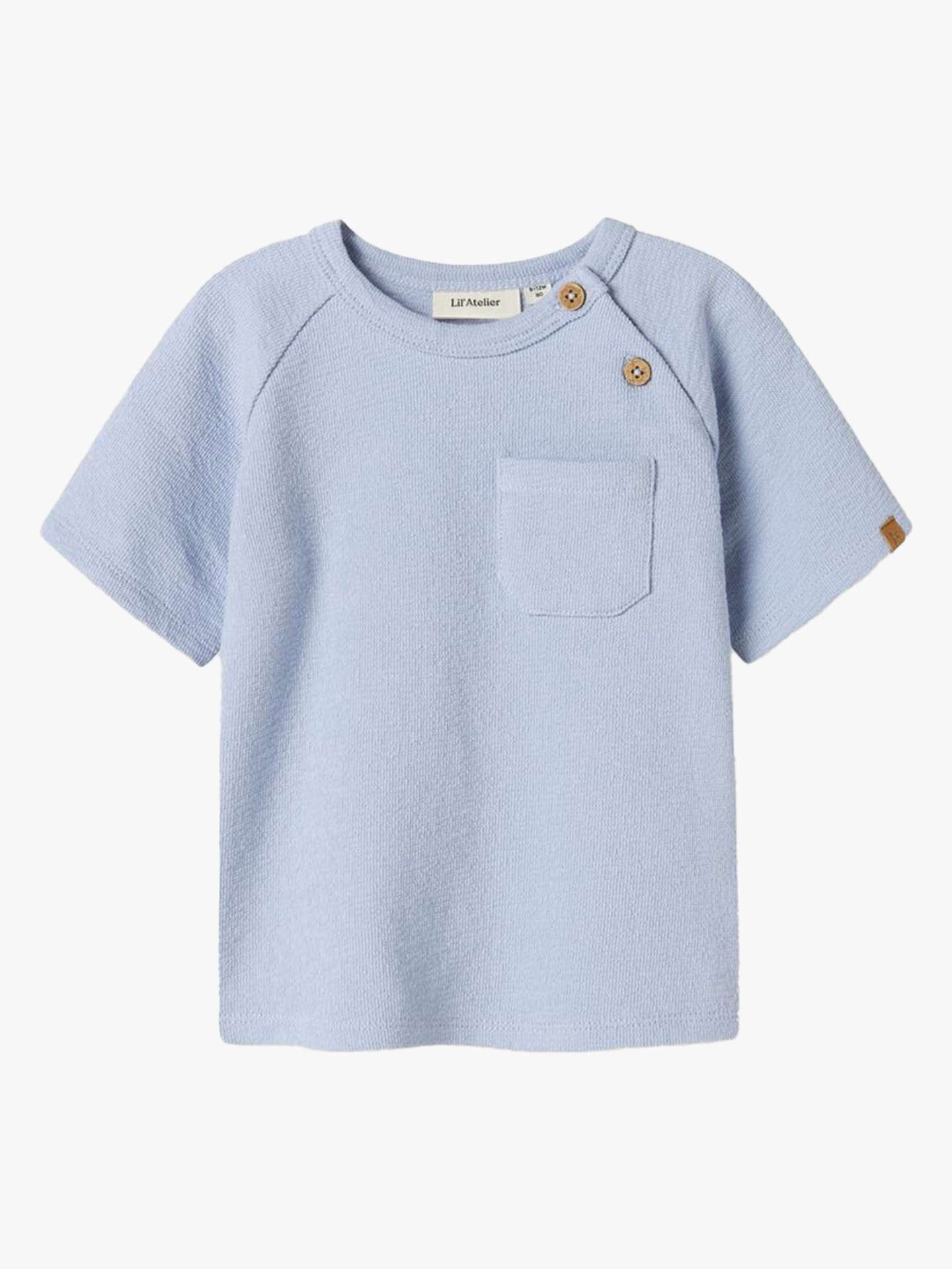 Lil- Atelier Jollo Short Sleeve Sweat Zen Blue