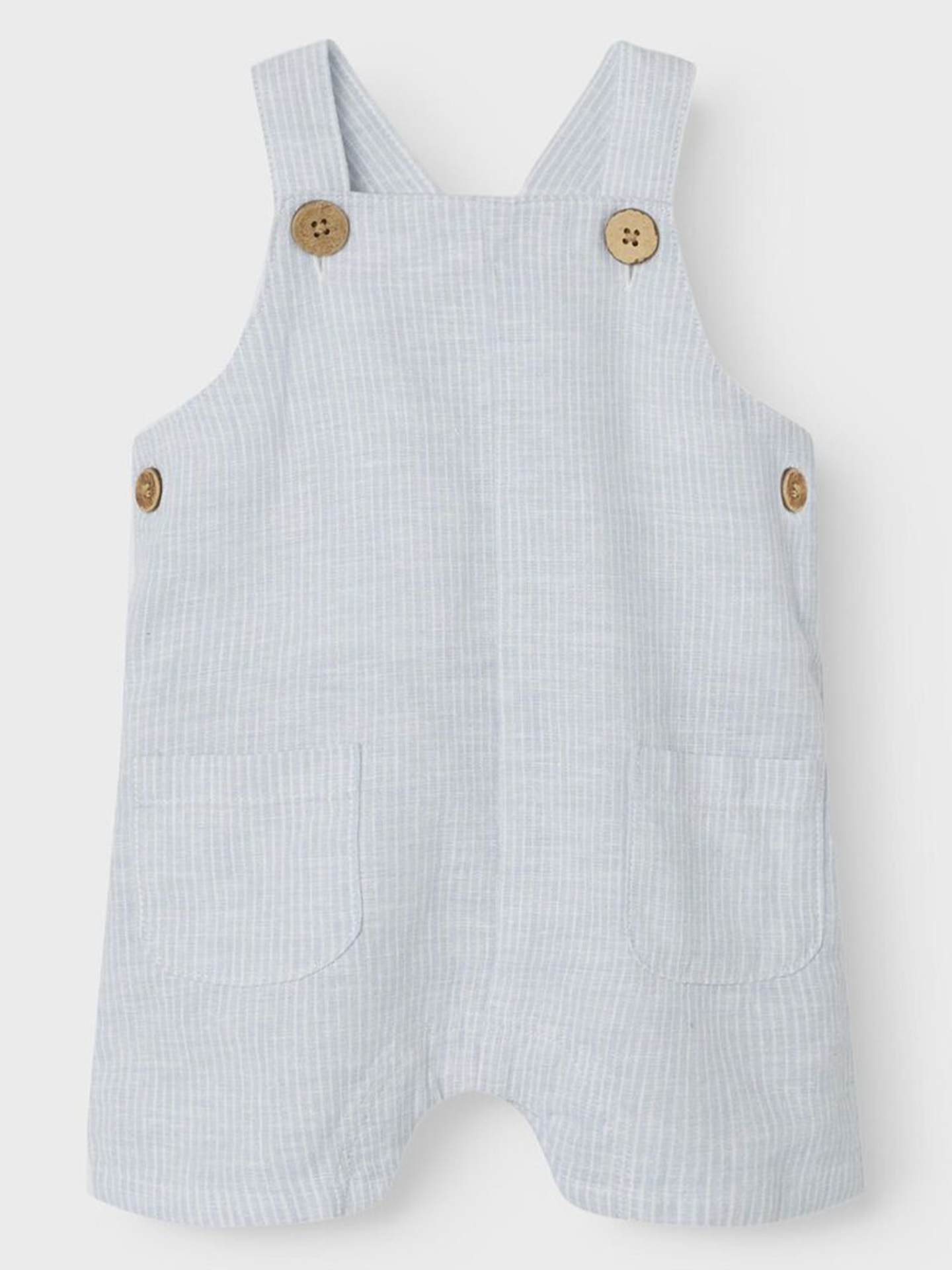 Lil- Atelier Jesper Loose Short Overall Ancient Water