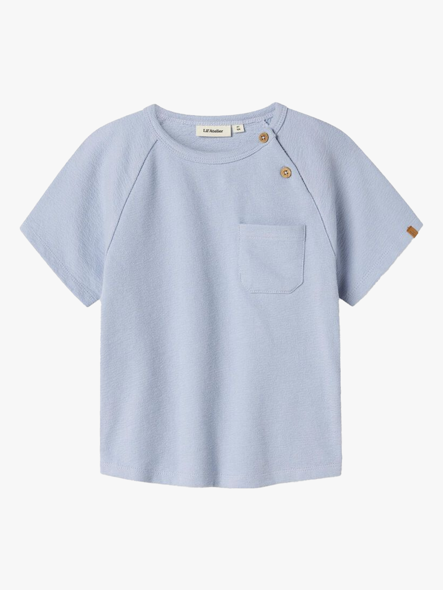 Lil- Atelier Jollo Short Sleeve Sweat Zen Blue