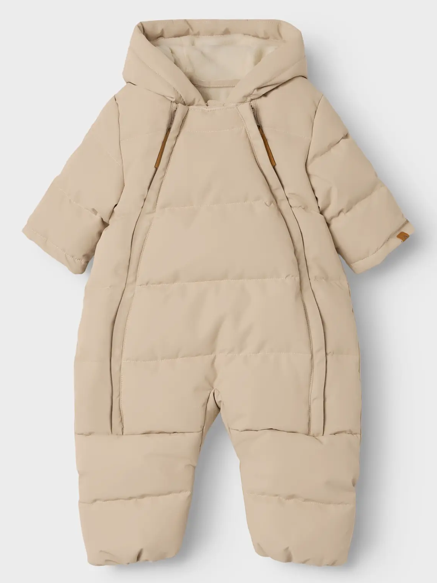 Lil- Atelier Lamedow03 Puffer Snowsuit Oxford Tan
