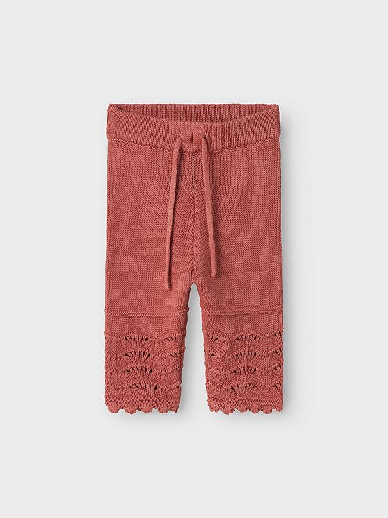 Lil- Atelier Lola Knit Pant Withered Rose