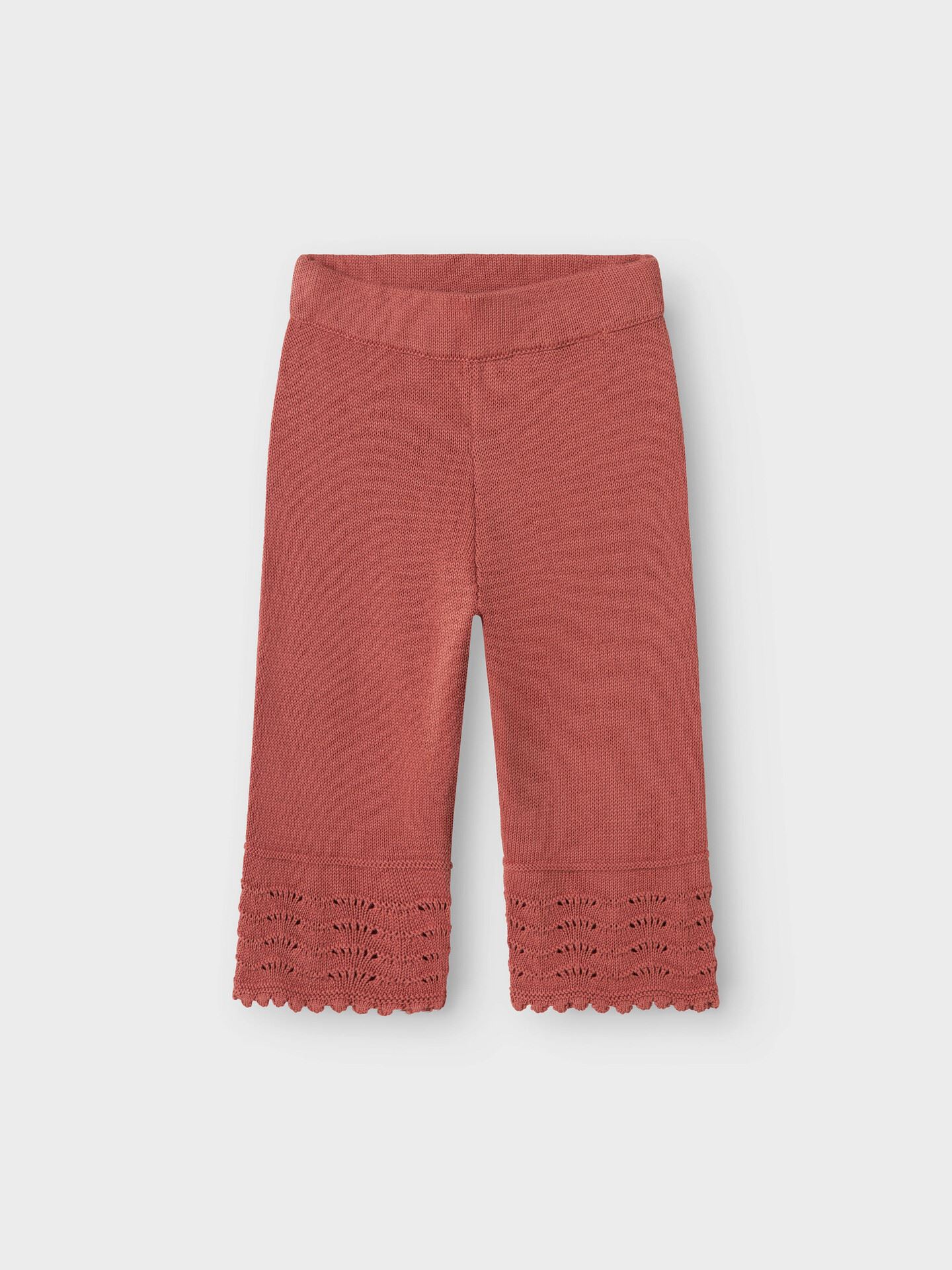 Lil- Atelier Lola Knit Ancle Pant Withered Rose