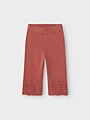 Lil- Atelier Lola Knit Ancle Pant Withered Rose