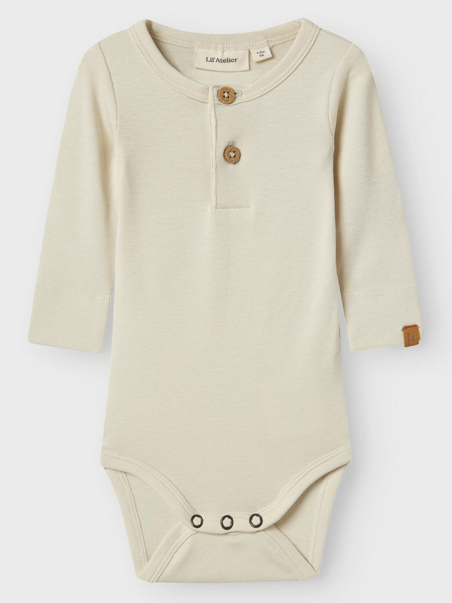 Lil- Atelier Gayo Sar Long Sleeve Slim Body Turtledove