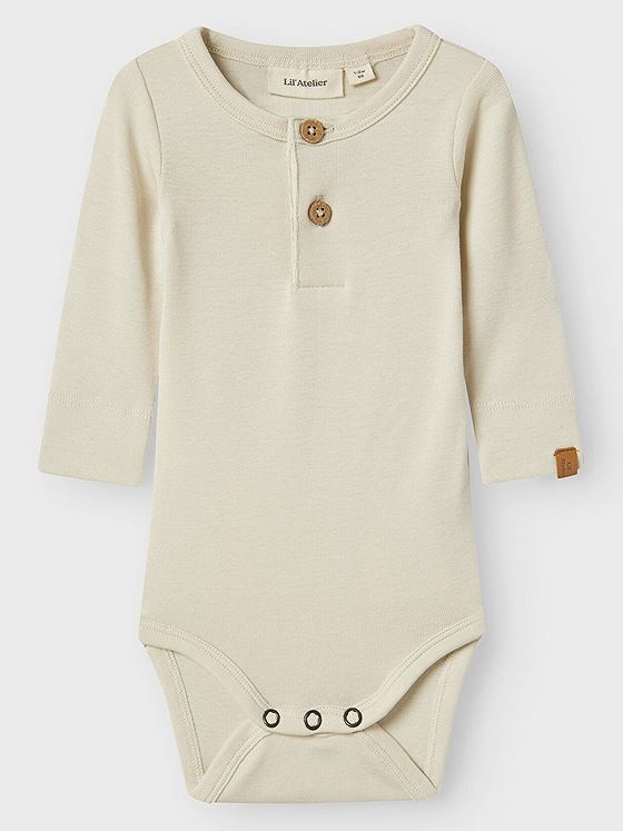 Lil- Atelier Gayo Sar Long Sleeve Slim Body Turtledove