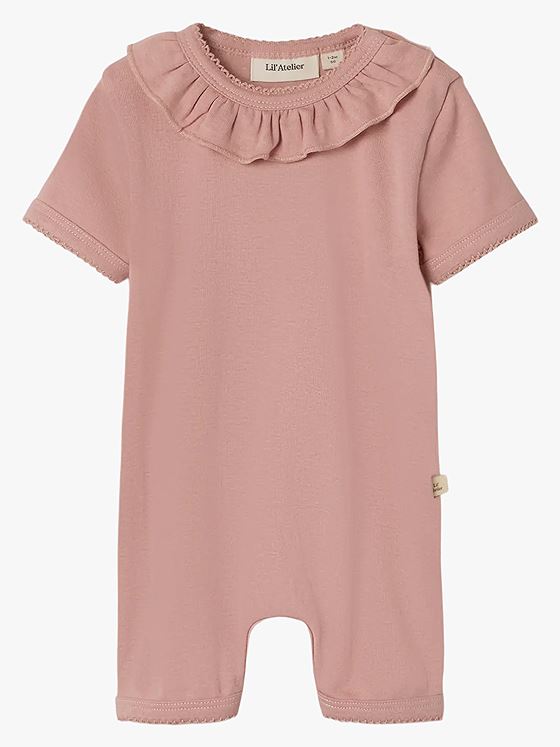 Lil- Atelier Lalo Short Sleeve Loose Suit Misty Rose
