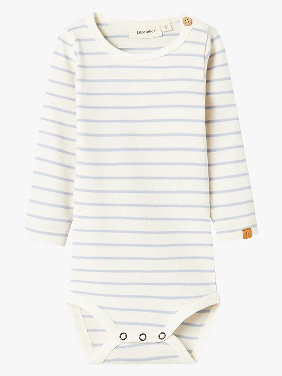 Lil- Atelier Geo Anm Long Sleeve Body Zen Blue