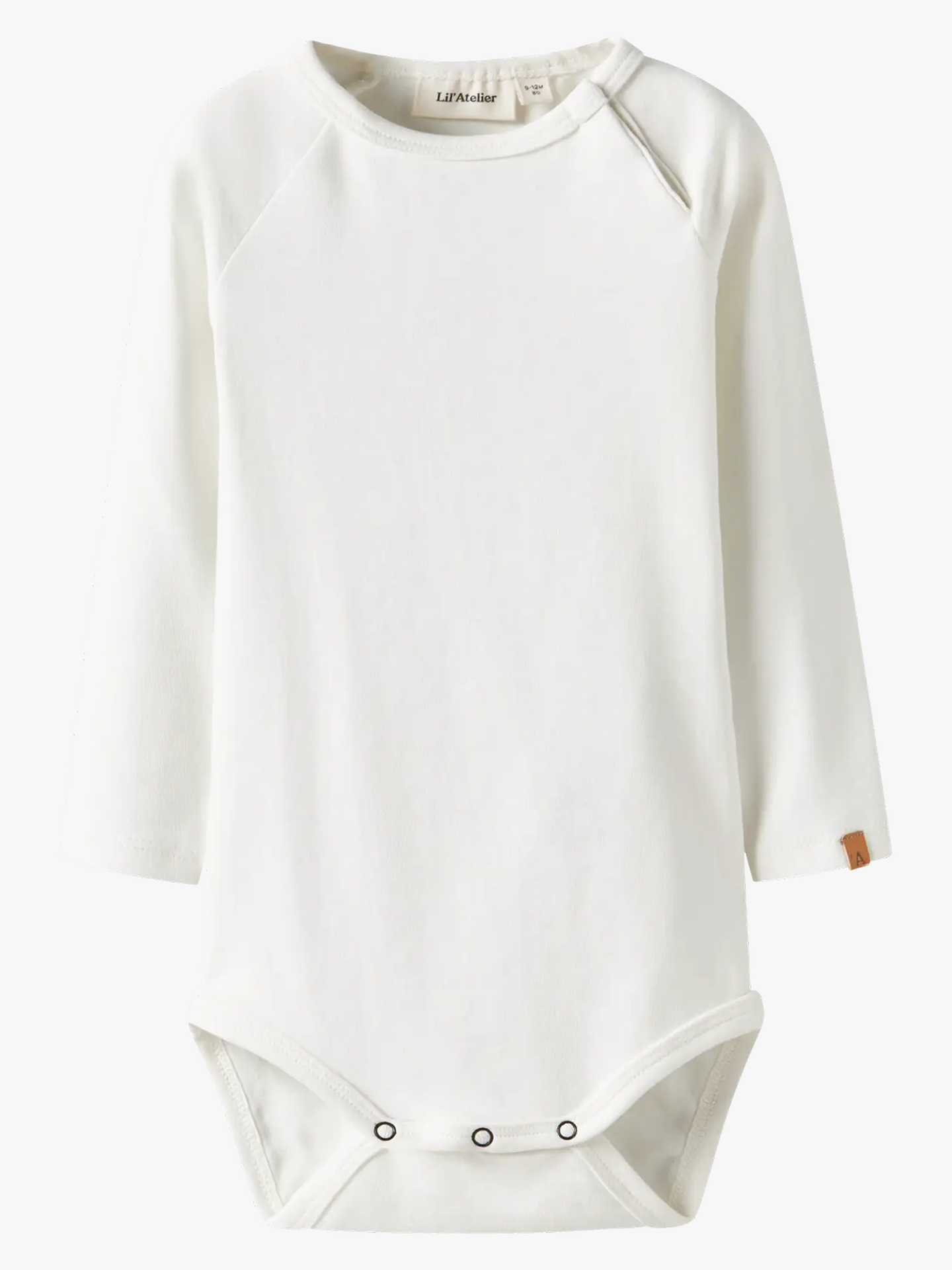 Lil- Atelier Lalo Tab Long Sleeve Slim Body Coconut Milk