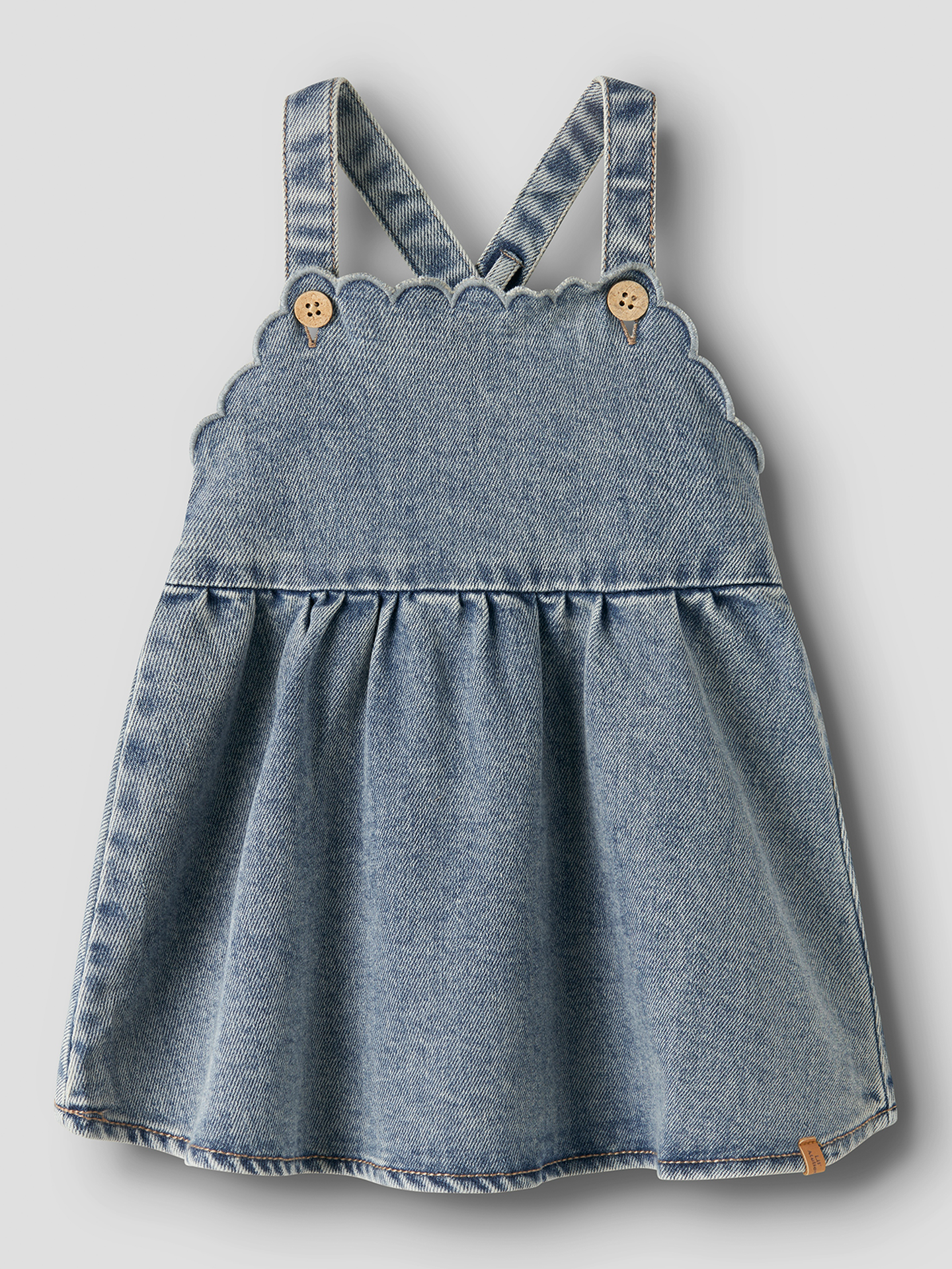 Lil- Atelier Salli Denim Skirtall 2808-Se Medium Blue Denim