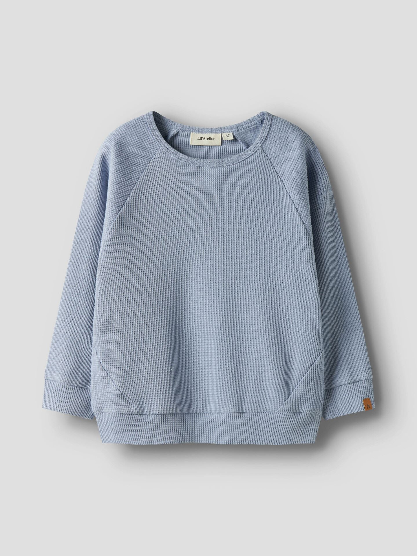 Lil- Atelier Balto Long Sleeve Top Zen Blue