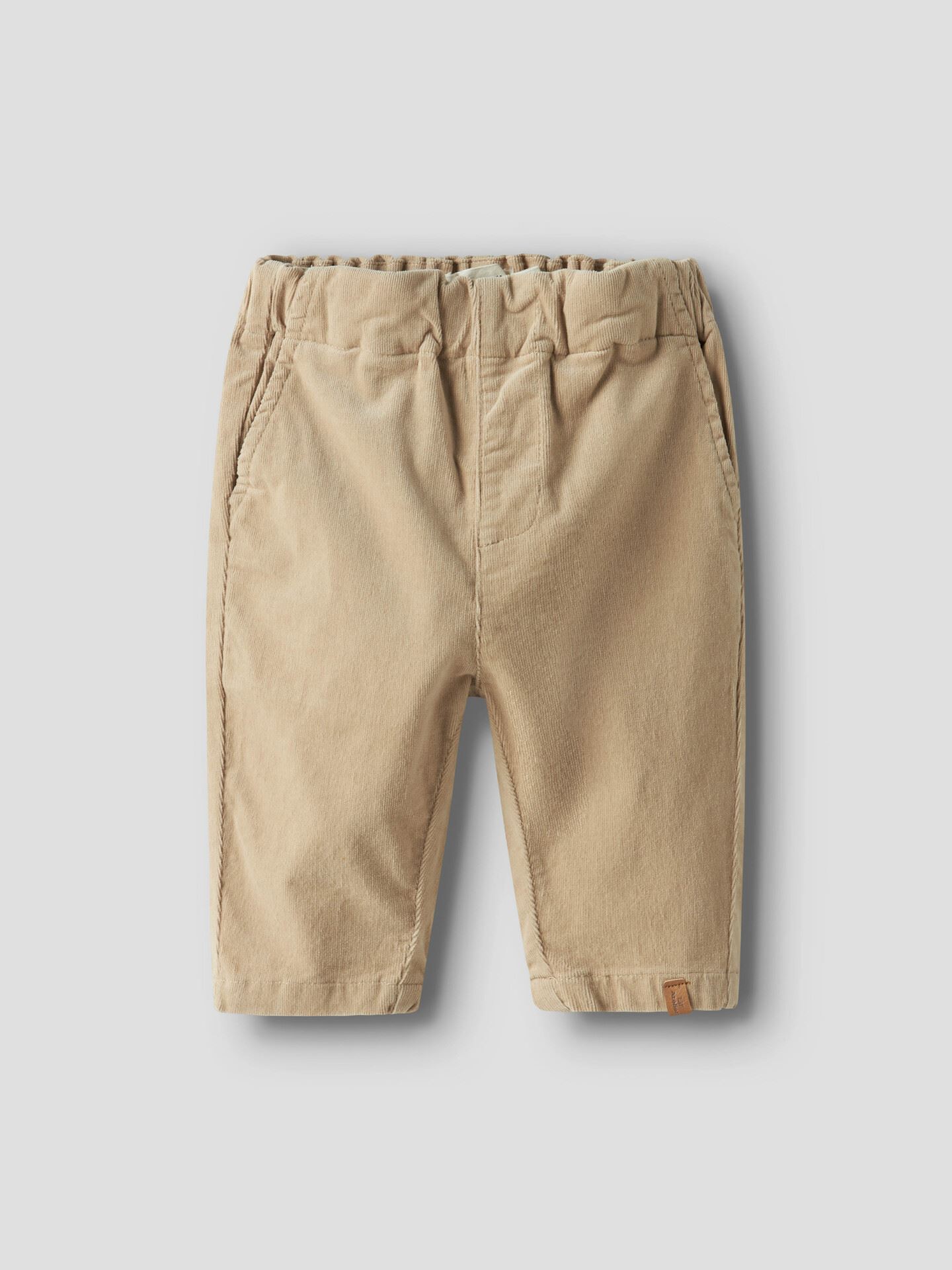 Lil- Atelier Somba Loose Cord Pant Irish Cream