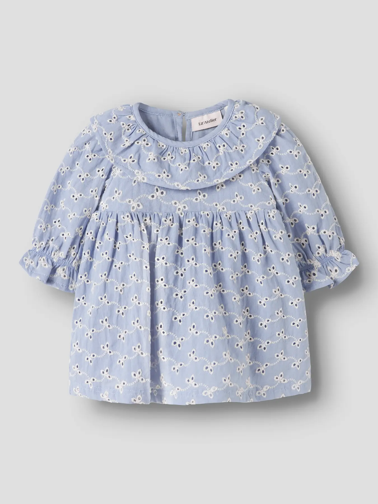 Lil- Atelier Tessie Long Sleeve Body Dress Zen Blue