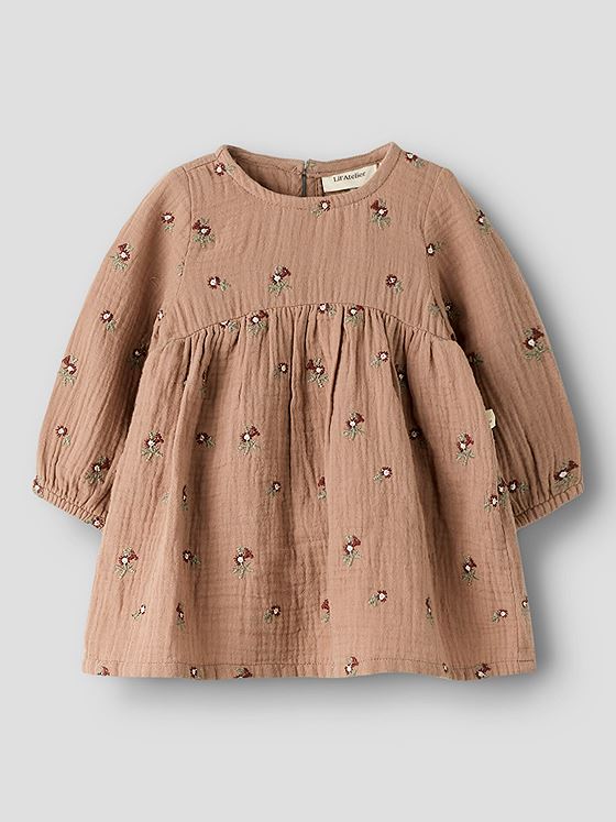 Lil- Atelier Tamina Long Sleeve Loose Body Dress Roebuck