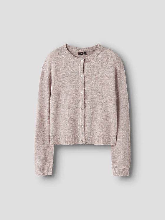 LMTD Lodet Long Sleeve Short Knit Cardigan Peyote