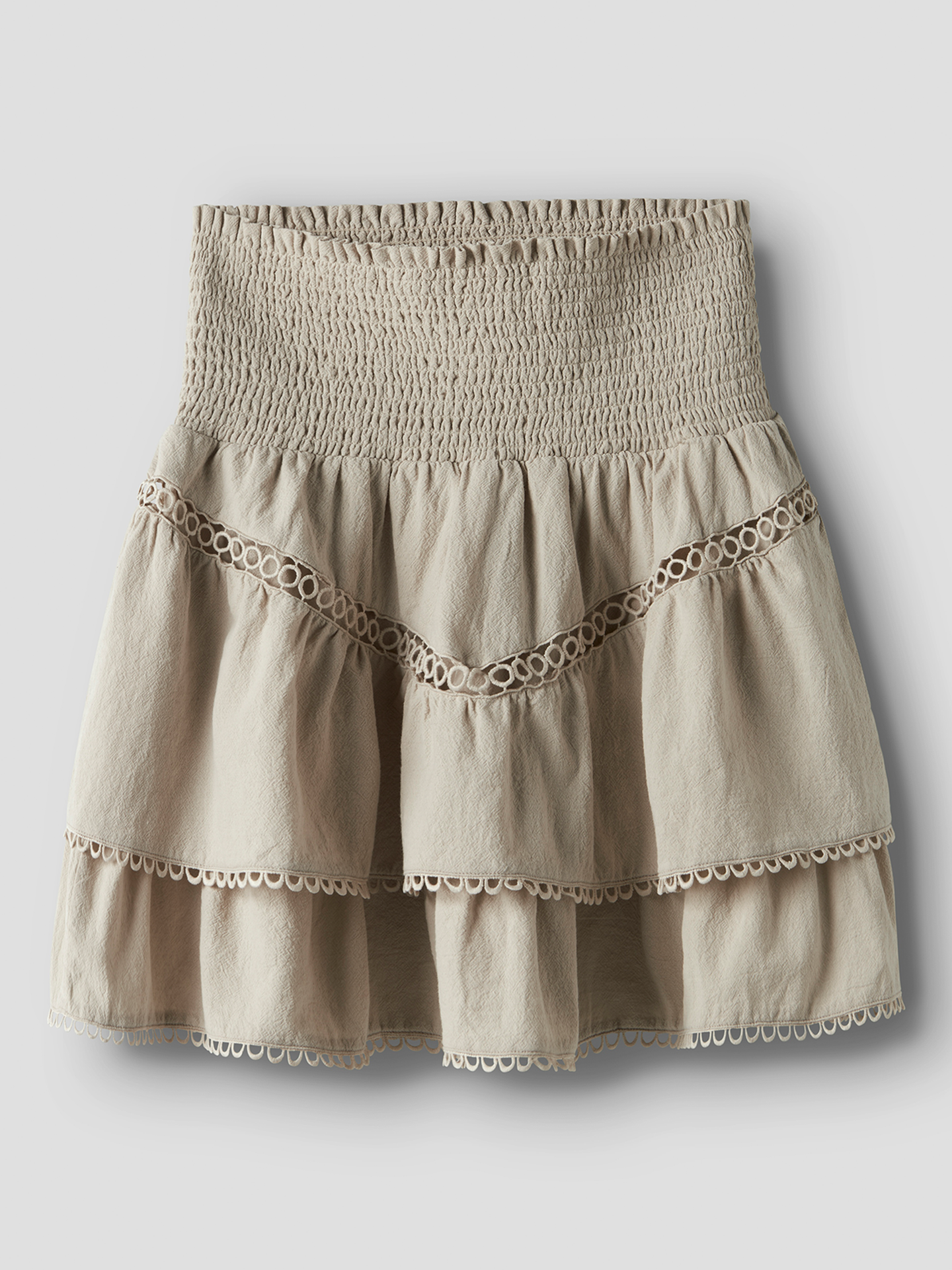 LMTD Hosta Short Skirt Beige